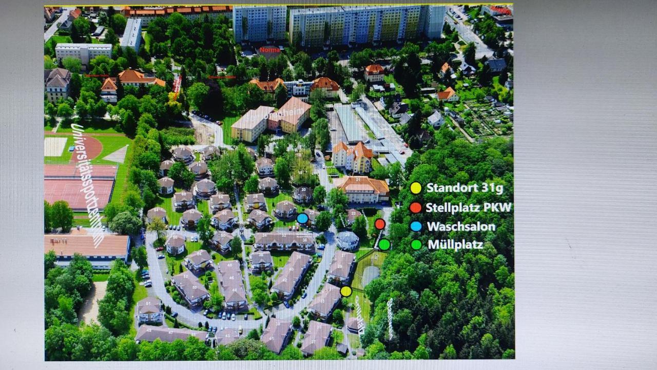 Ferienwohnung Am Stadtwald Freiberg Exterior photo